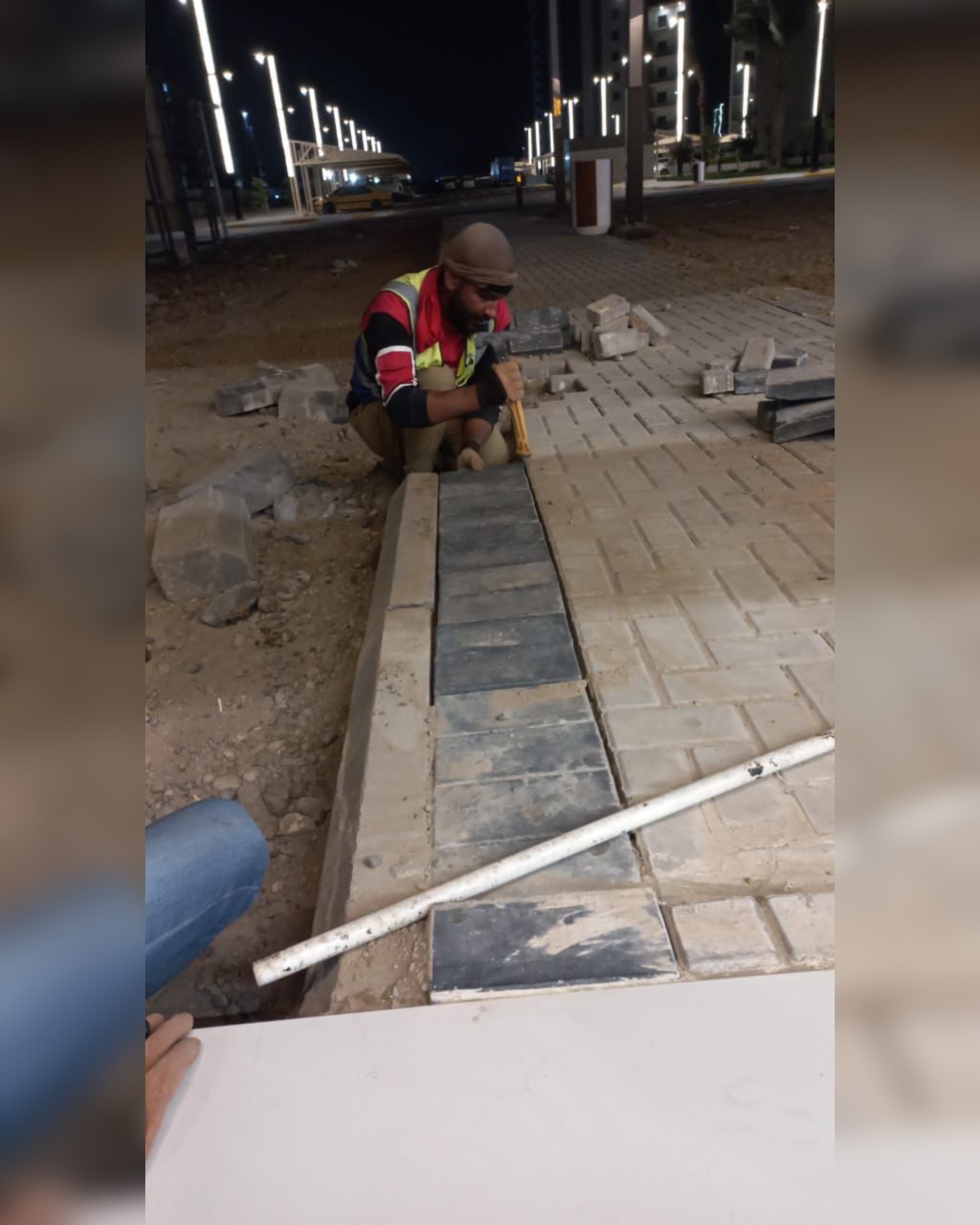 جانب من اعمالنا المدنية في مشروع بروج السكني/بغداد